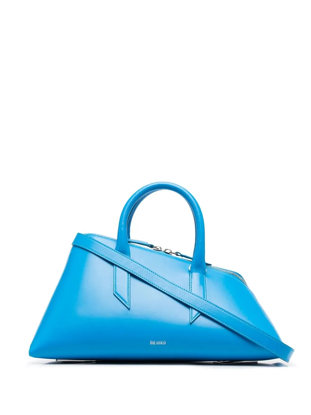 

The Attico tote Sunday con diseño triangular - Azul