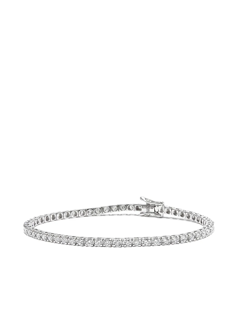 

Kolours pulsera Spectra 3.16ct en oro blanco de 14kt con diamantes - Plateado