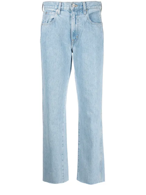 SLVRLAKE mid-rise washed jeans