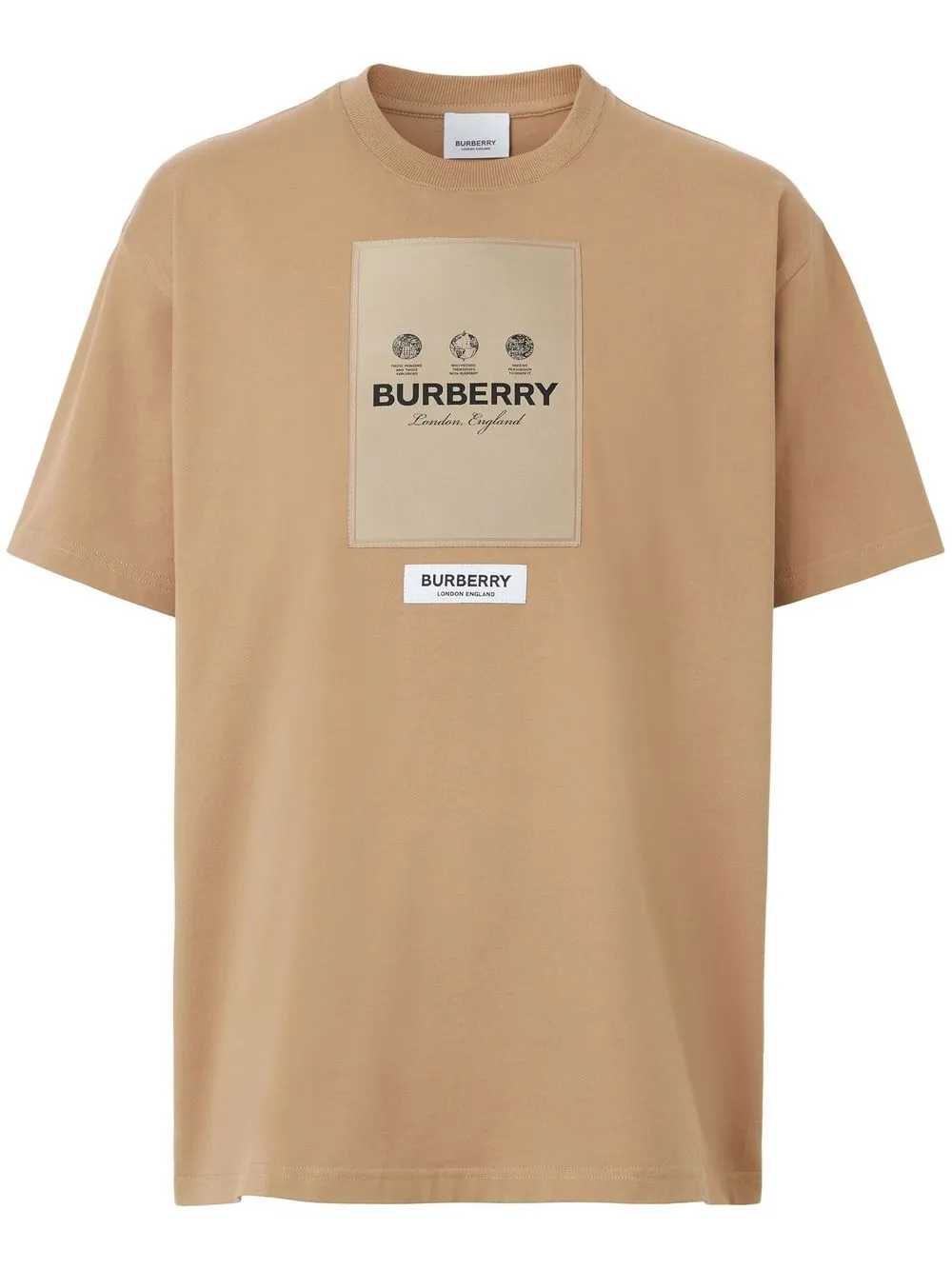 

Burberry appliqué logo short-sleeved T-shirt - Neutrals