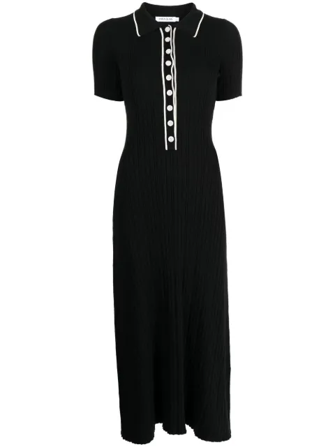 Anna Quan ribbed cotton jersey dress