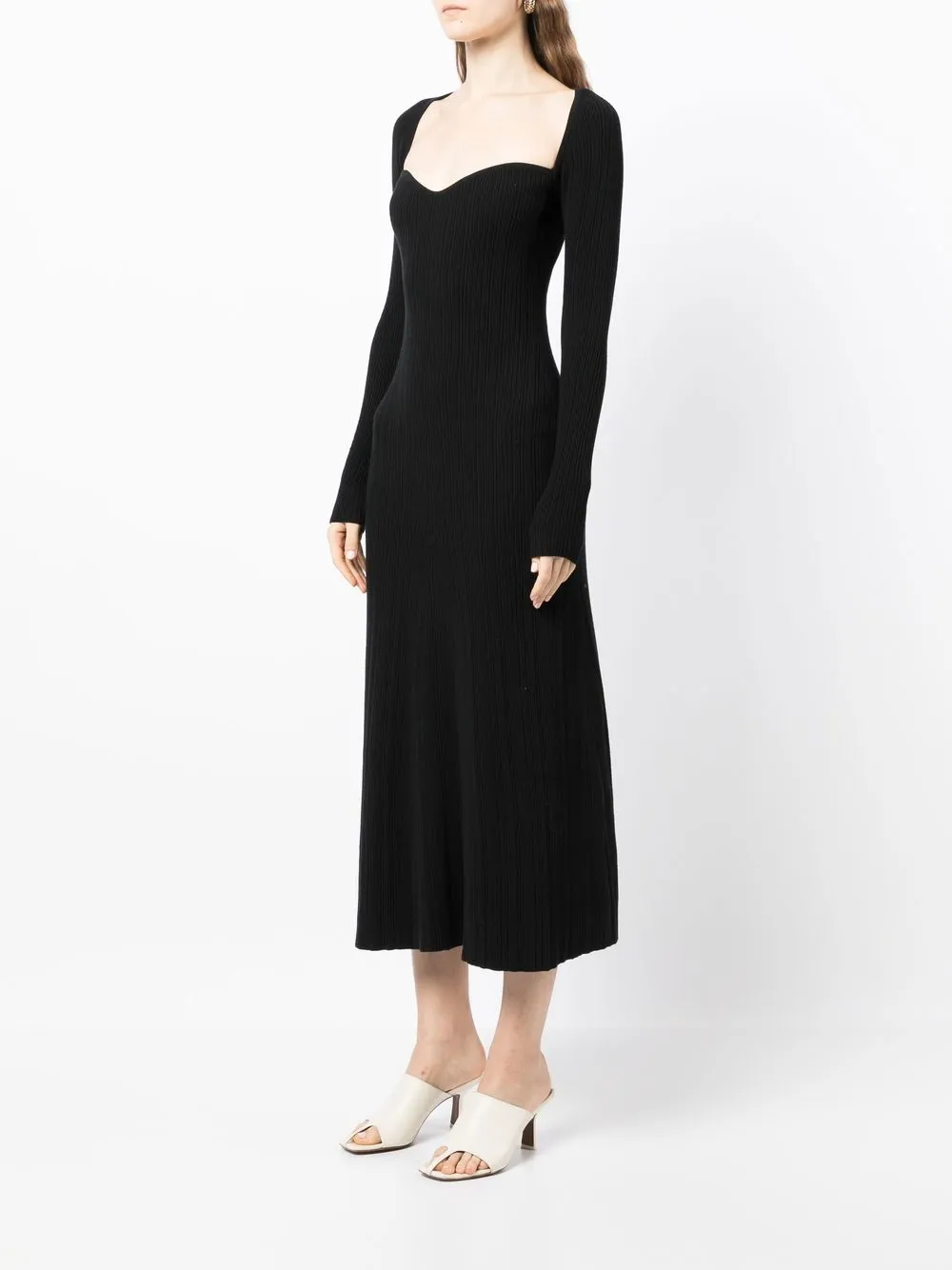 anna quan ribbed dress