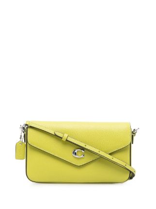 Coach logo-plaque Leather Crossbody Bag - Farfetch