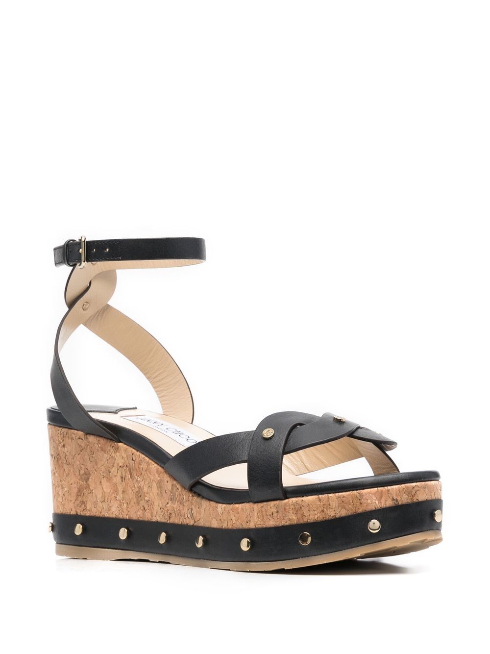 Jimmy Choo Drya 70mm Wedge Sandals - Farfetch