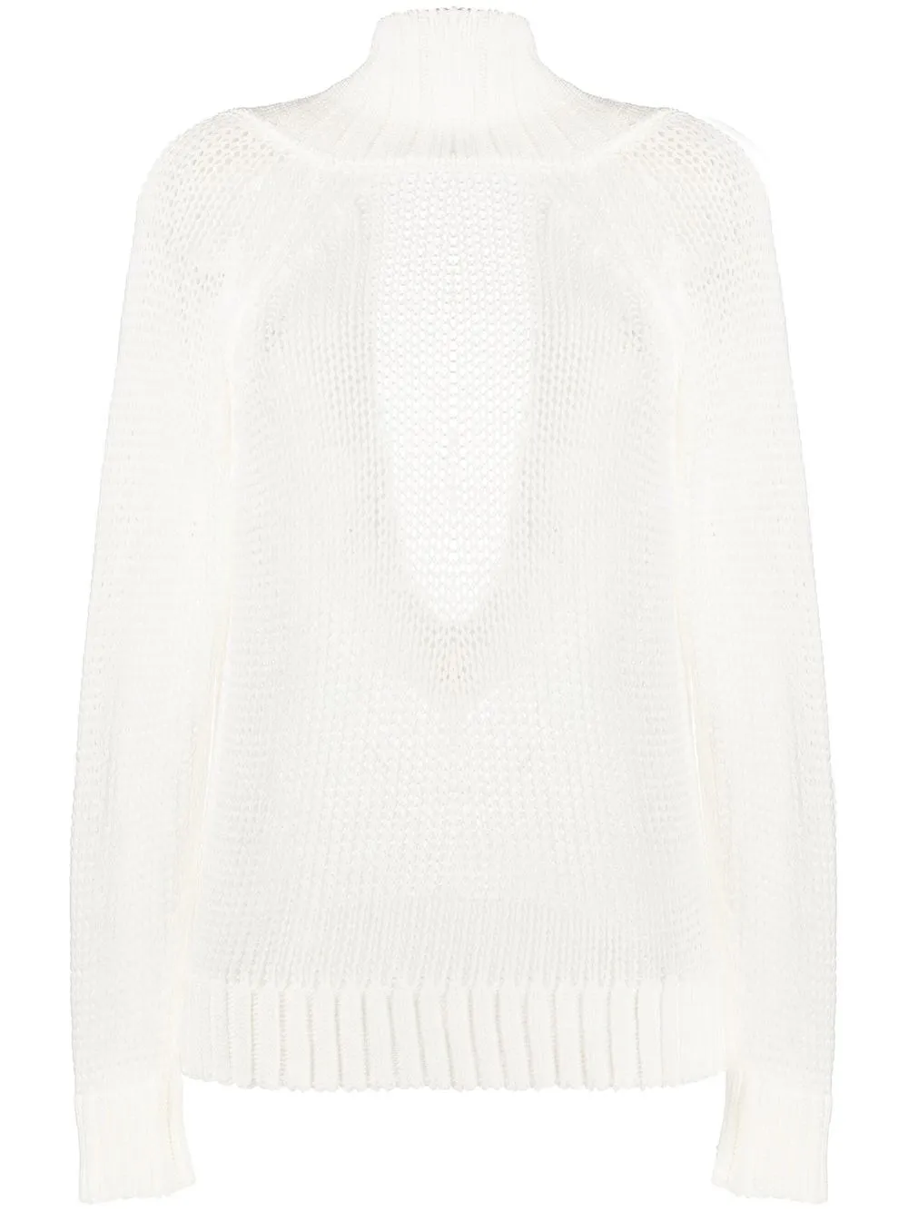 scoop back jumper