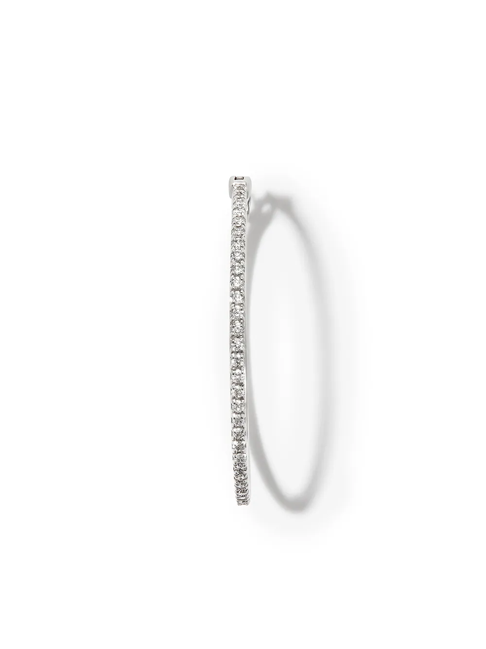 

Kolours arracadas Spectra en oro blanco de 14kt con diamantes - Plateado