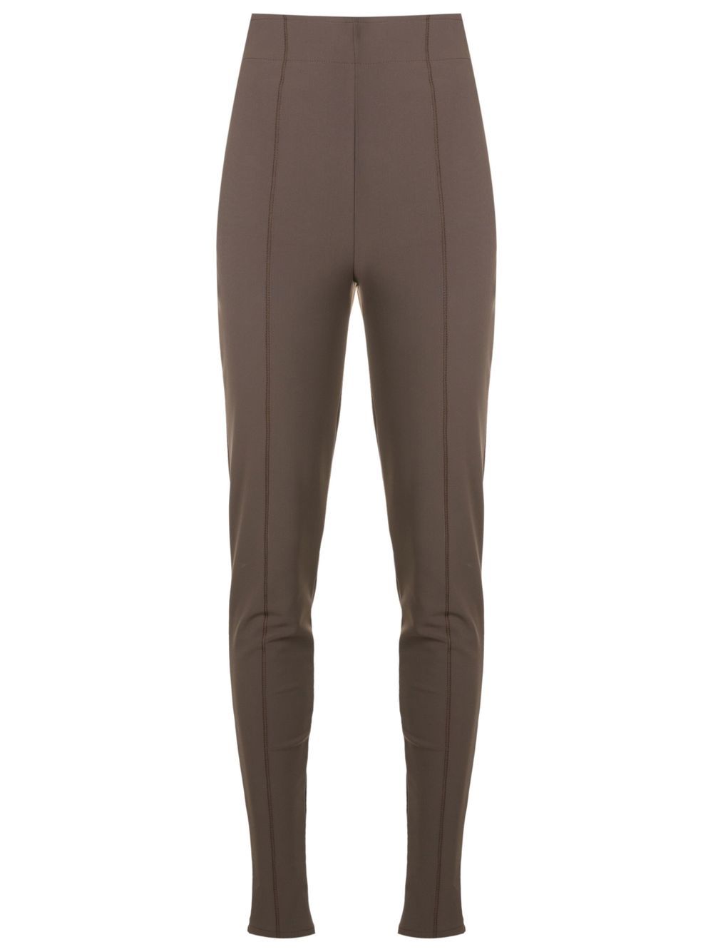 high-waisted panelled leggings