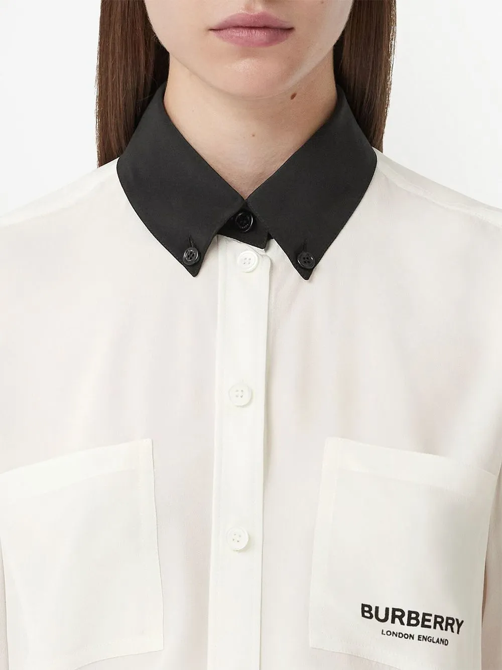 Burberry long sleeve button fastening Shirt Farfetch