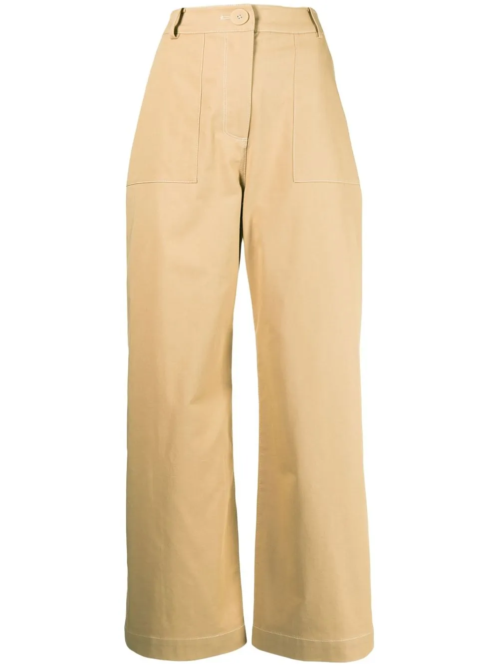 

Anna Quan Joseph wide-leg trousers - Brown