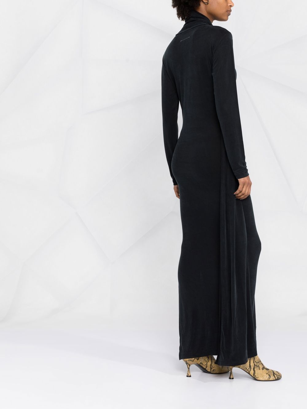 MM6 Maison Margiela roll-neck maxi dress Women