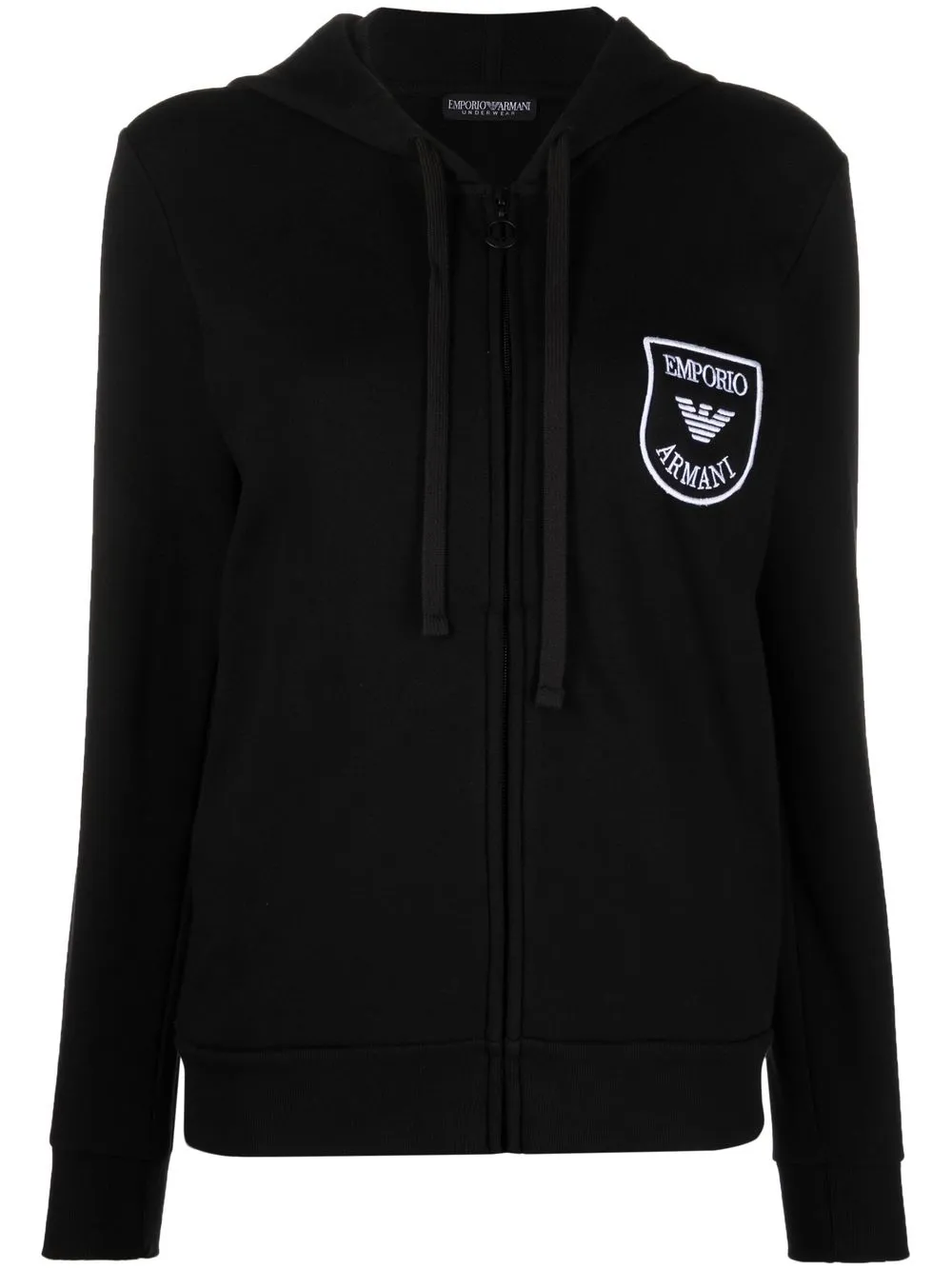 

Emporio Armani traje deportivo con parche del logo - Negro