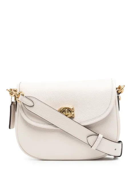 Coach Willow leather saddle bag