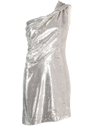 Givenchy Sequined one-shoulder Mini Dress - Farfetch
