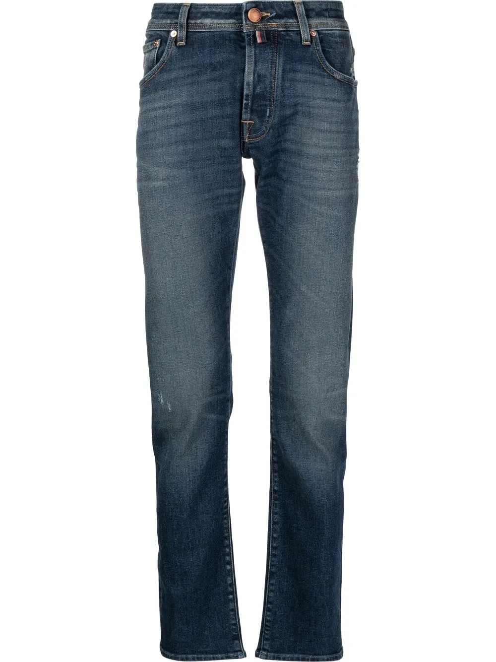 

Jacob Cohën jeans slim con efecto lavado - Azul