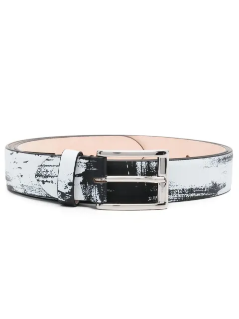 Maison Margiela brush-stroke leather belt