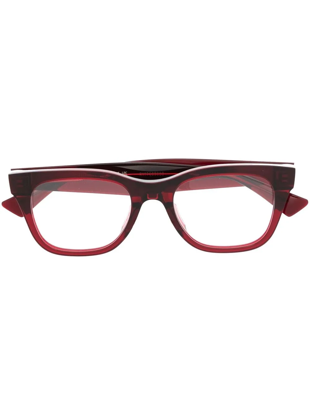 

Bottega Veneta Eyewear wayfarer-frame optical glasses - Red