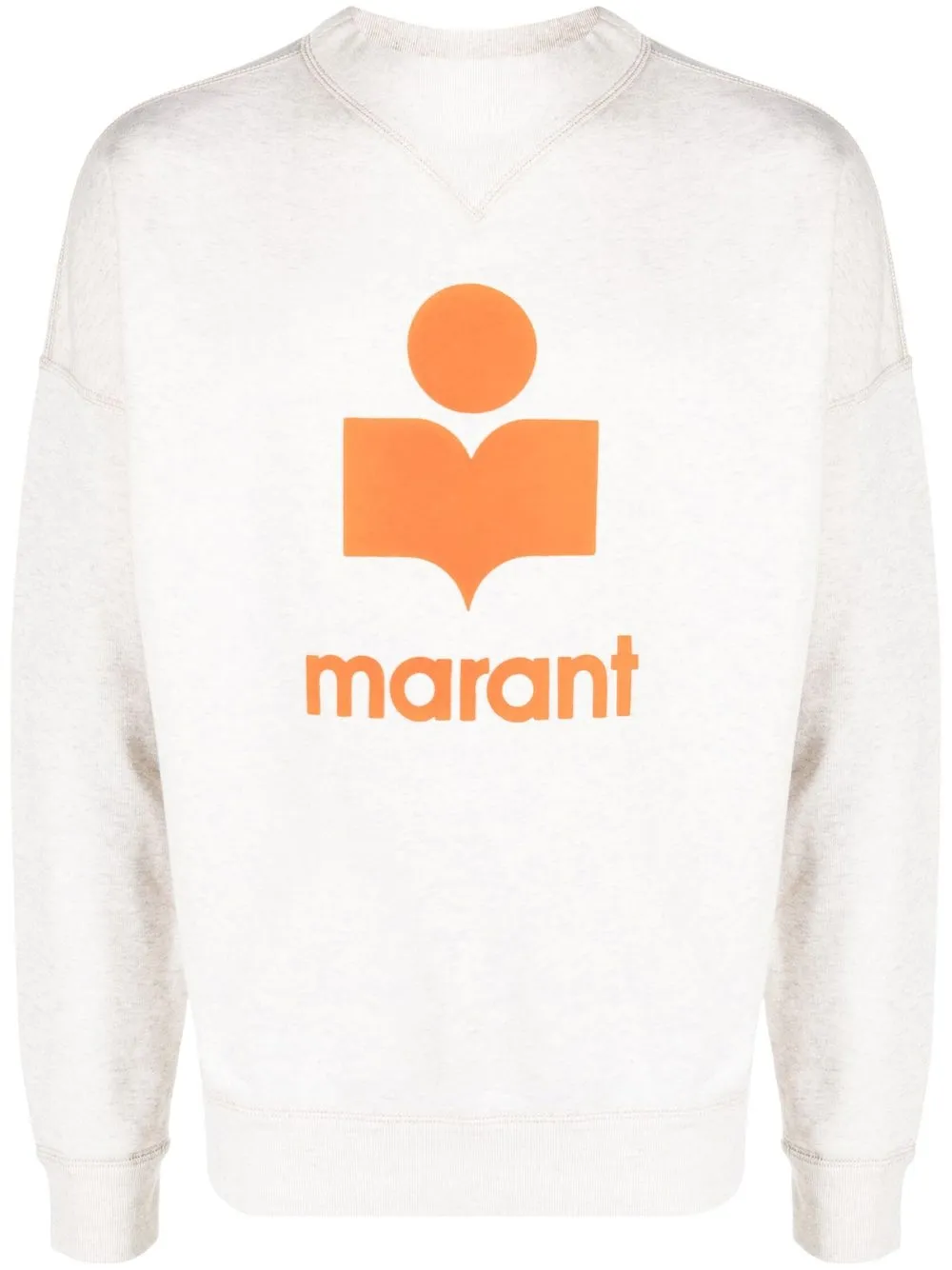 

Isabel Marant logo-print sweatshirt - Neutrals