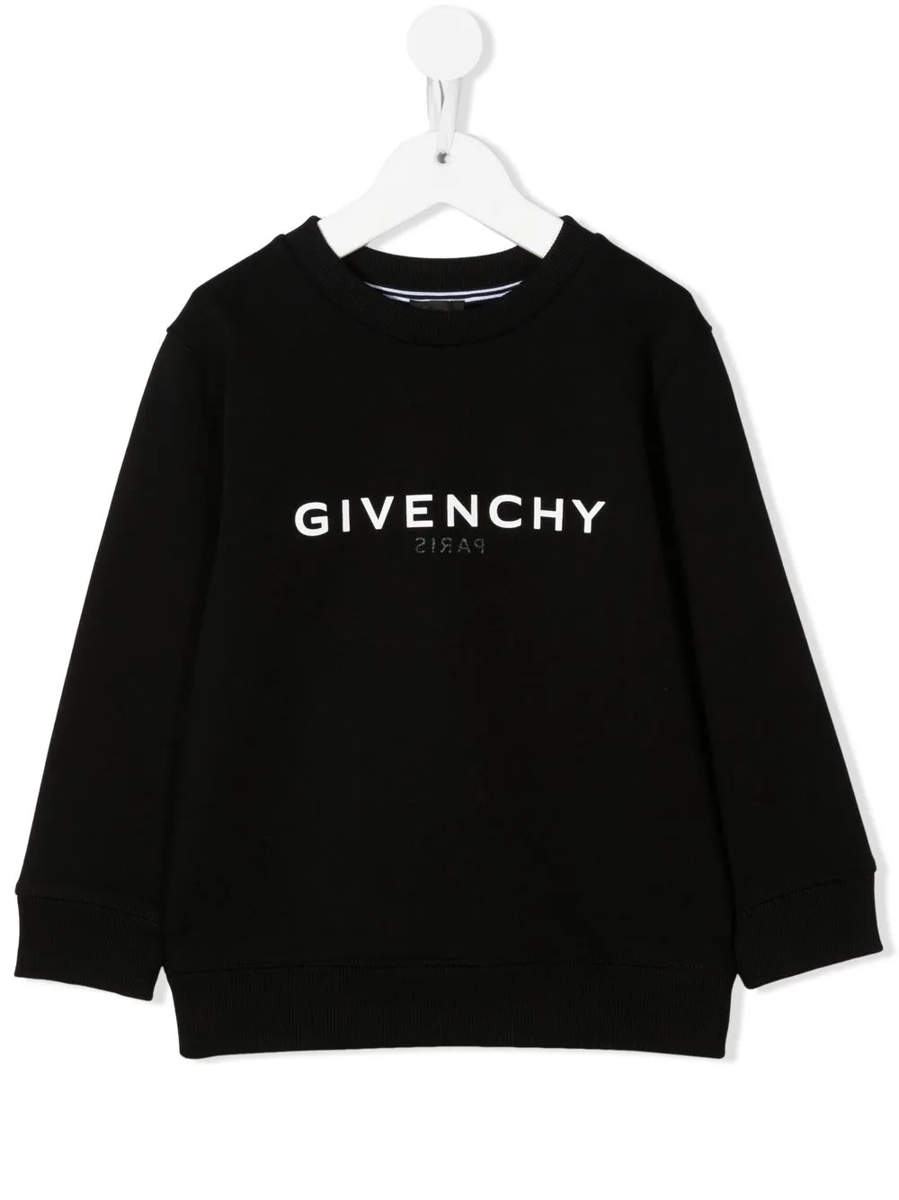 

Givenchy Kids sudadera con logo estampado - Negro