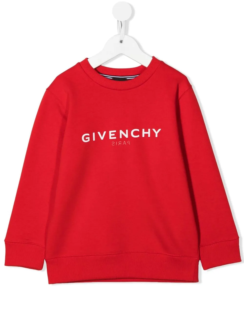 

Givenchy Kids sudadera con logo estampado - Rojo