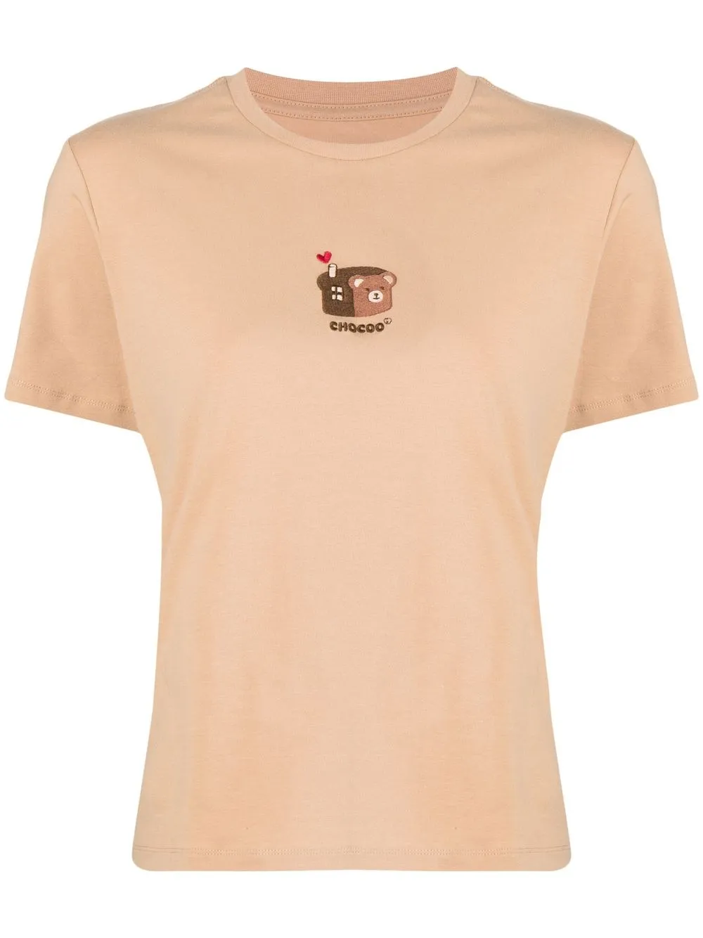 

CHOCOOLATE embroidered-logo T-shirt - Brown