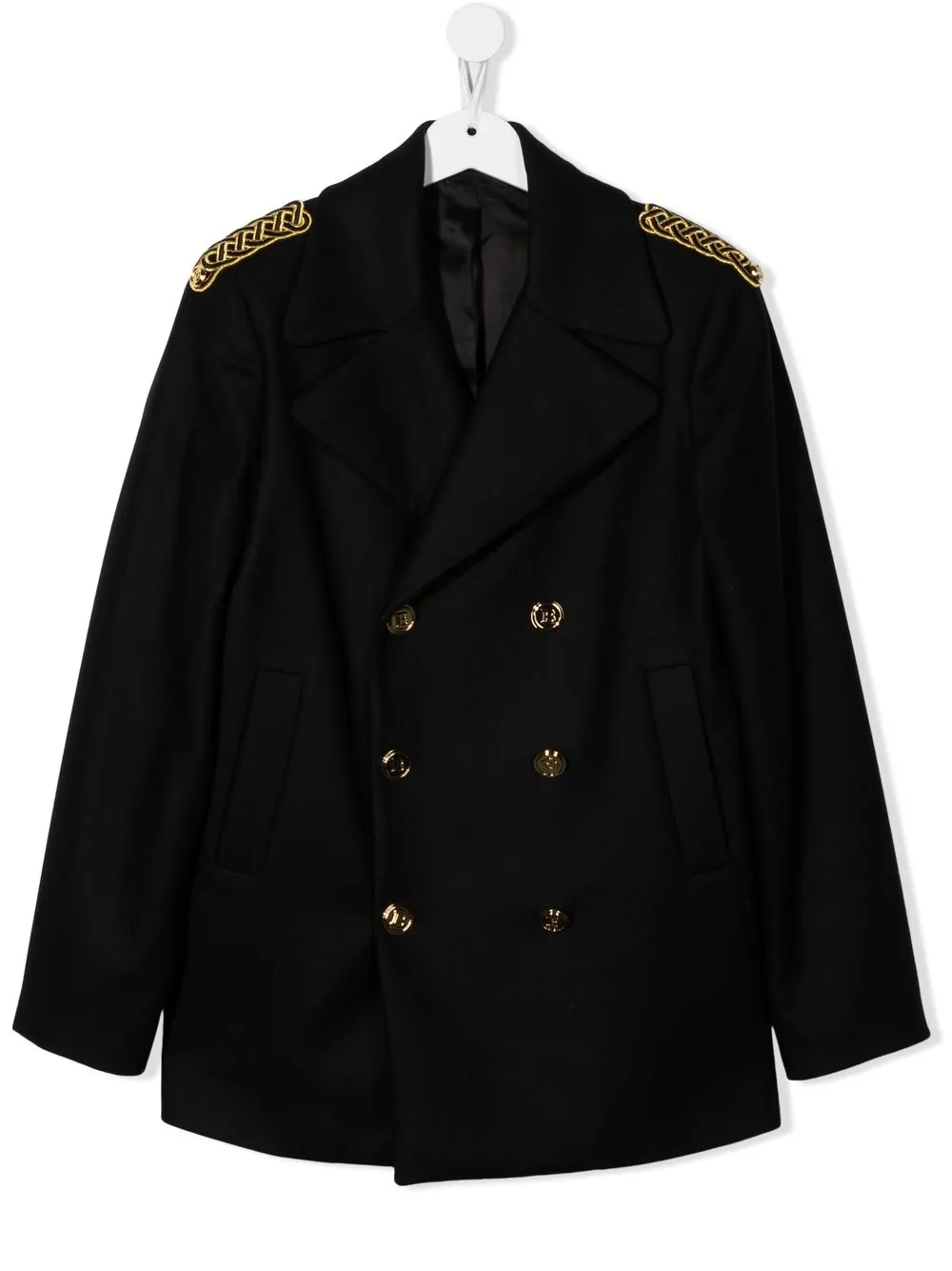 

Balmain Kids chamarra con doble botonadura - Azul