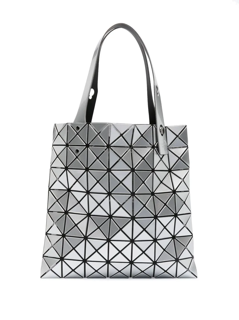 

Bao Bao Issey Miyake tote Prism con panel geométrico - Plateado