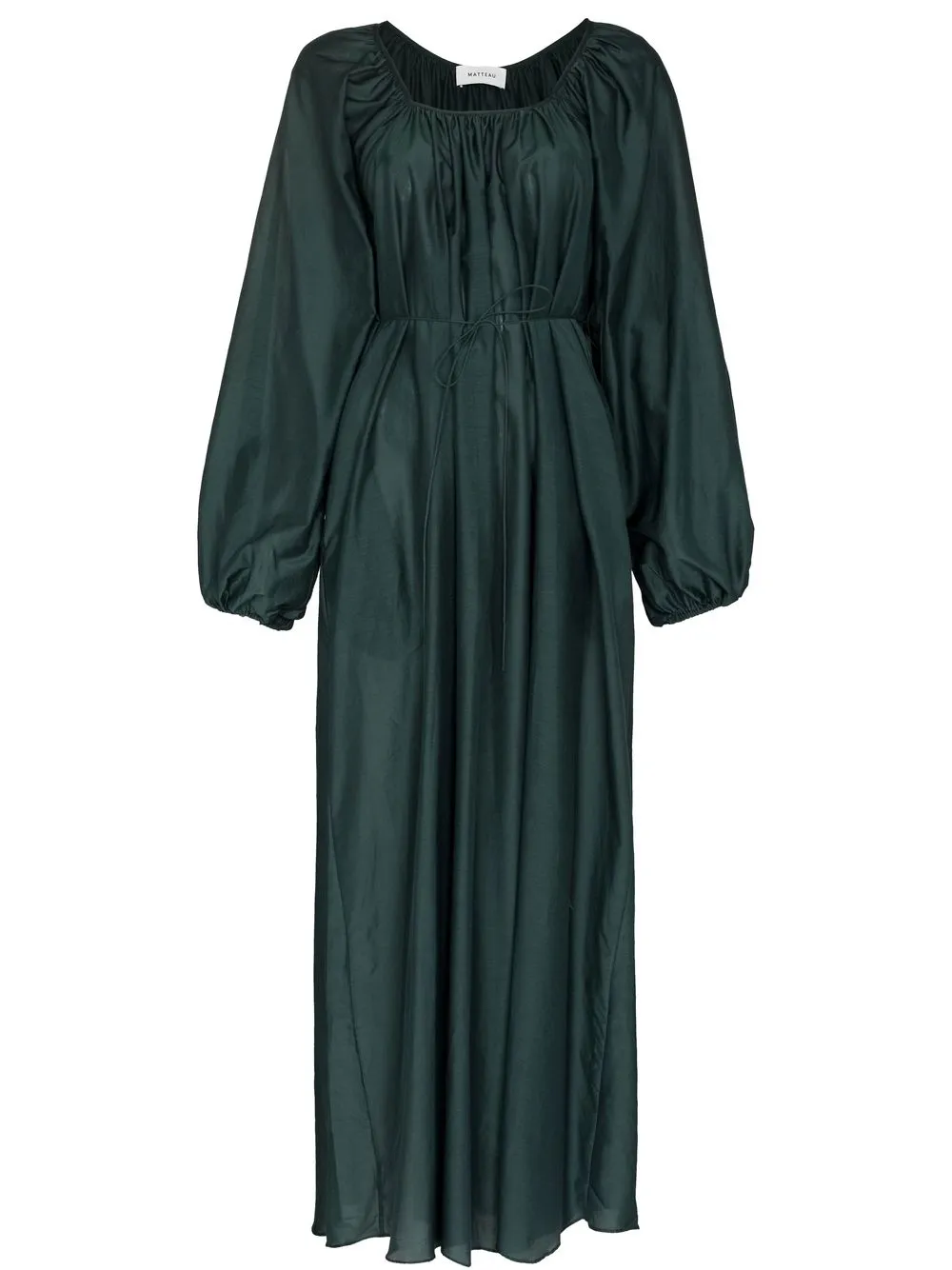 

Matteau Decolette maxi dress - Green