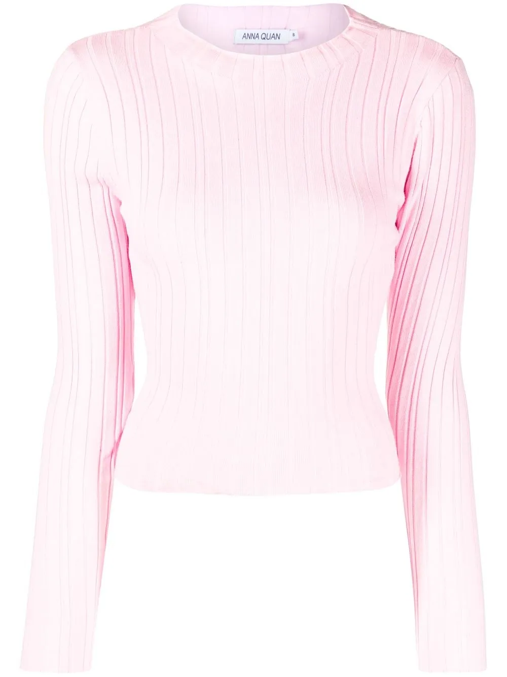 

Anna Quan ribbed cutout top - Pink