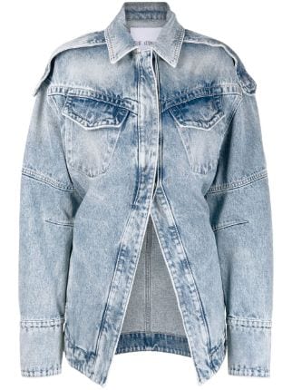 Prada Washed Denim Jacket - Farfetch