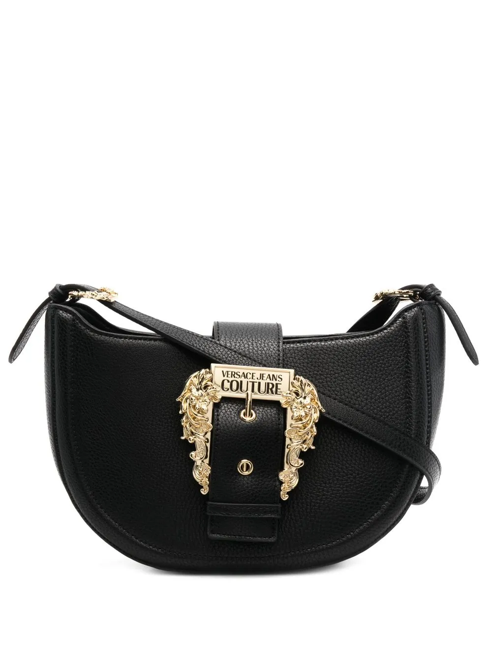 

Versace Jeans Couture bolsa de hombro con hebilla del logo - Negro