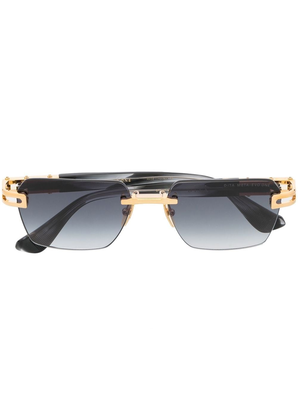 Dita Eyewear Frameless Titanium Sunglasses In Gold