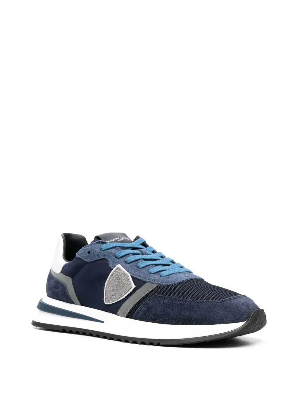 Philippe Model Paris logo-patch panelled sneakers | Low-Tops | Image 2