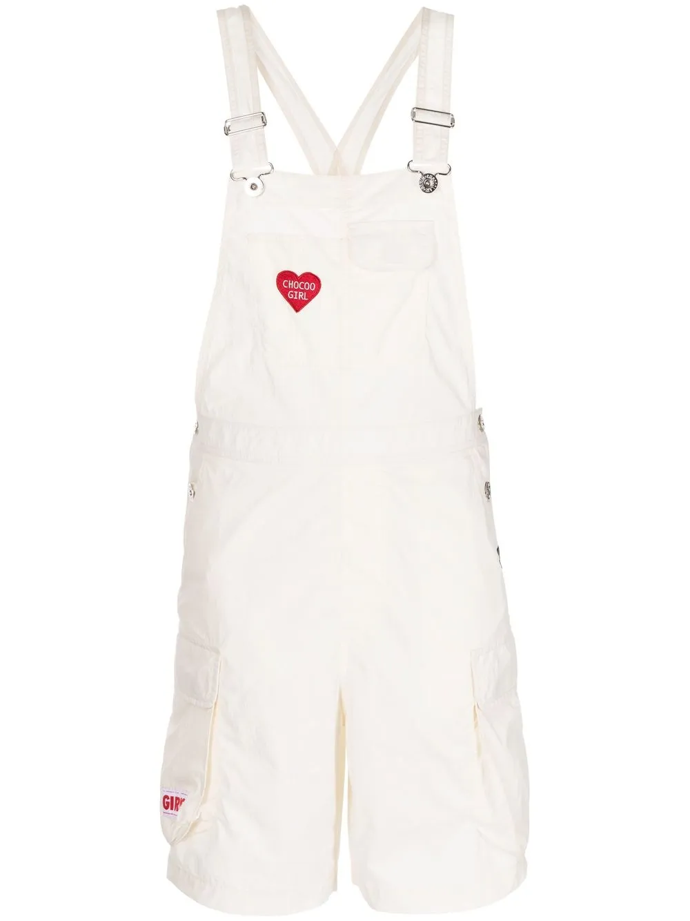 

CHOCOOLATE shorts con parche del logo - Blanco