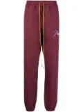 RHUDE logo-embroidered track pants