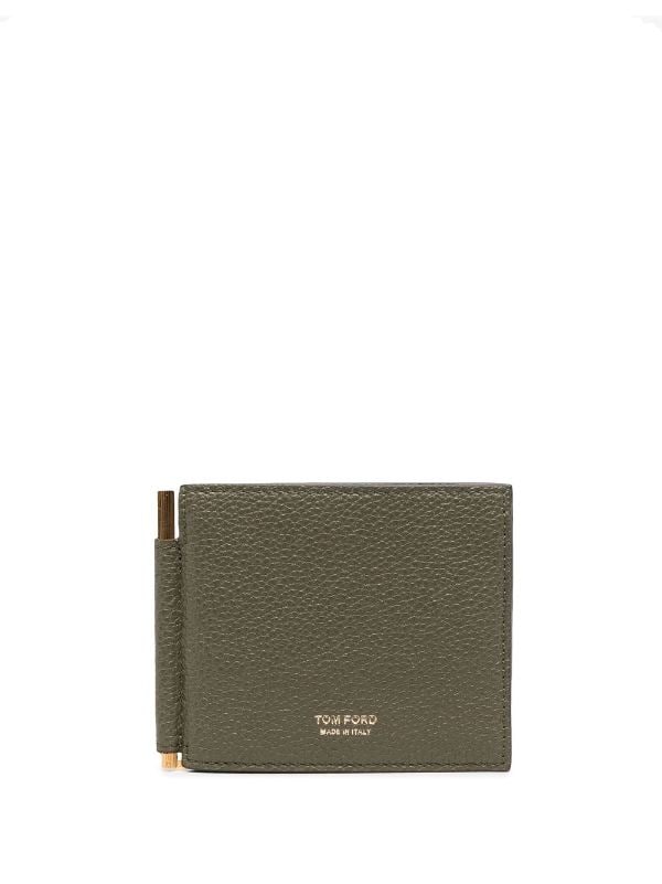 TOM FORD Folding Pebbled Wallet - Farfetch