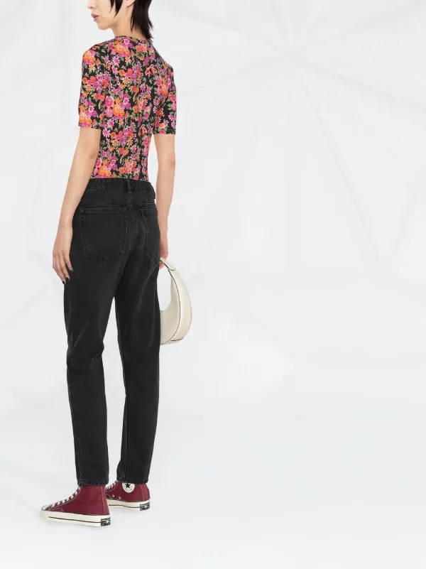 デニム・ジーパン Marant Etoile Jeans Nea MARANT ÉTOILE Nea slim-fit Jeans | Black | FARFETCH JO