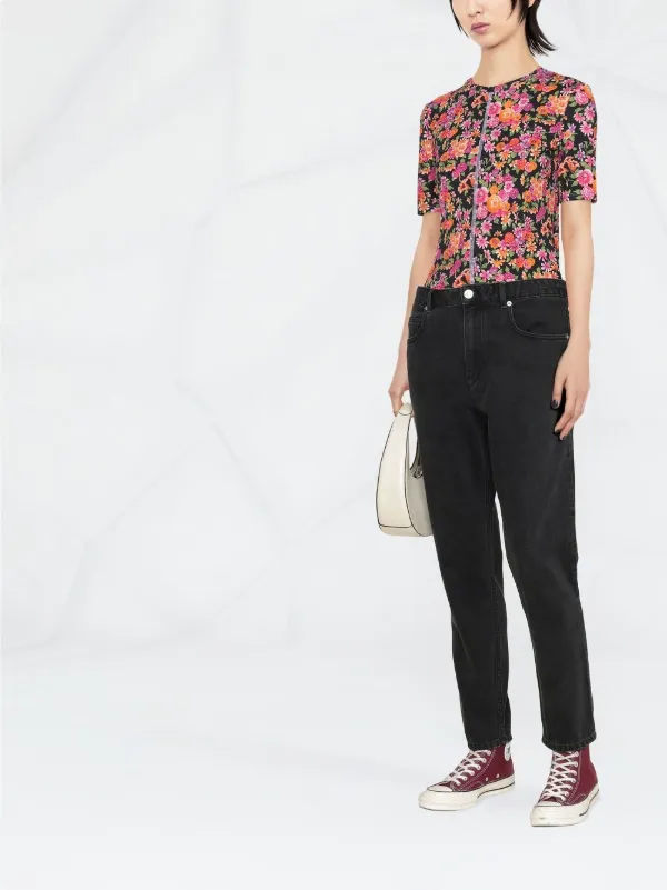 MARANT ÉTOILE Nea slim-fit Jeans | Black | FARFETCH JO