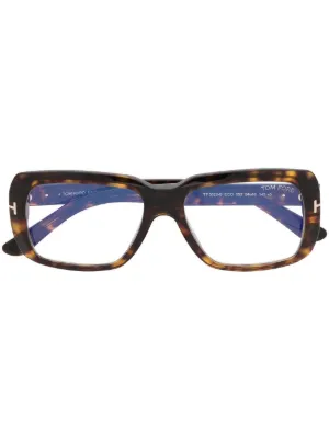TOM FORD Eyewear square frame Optical Glasses Farfetch