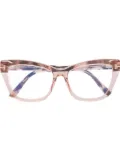 TOM FORD Eyewear wayfarer-frame optical glasses - Pink