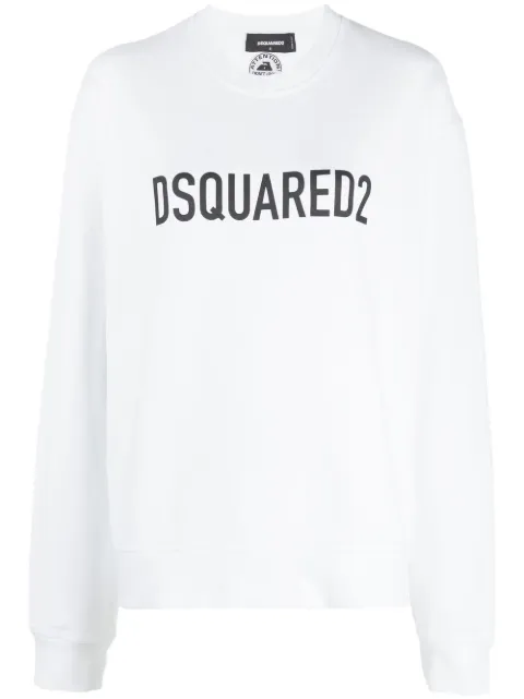 DSQUARED2 sudadera con logo estampado
