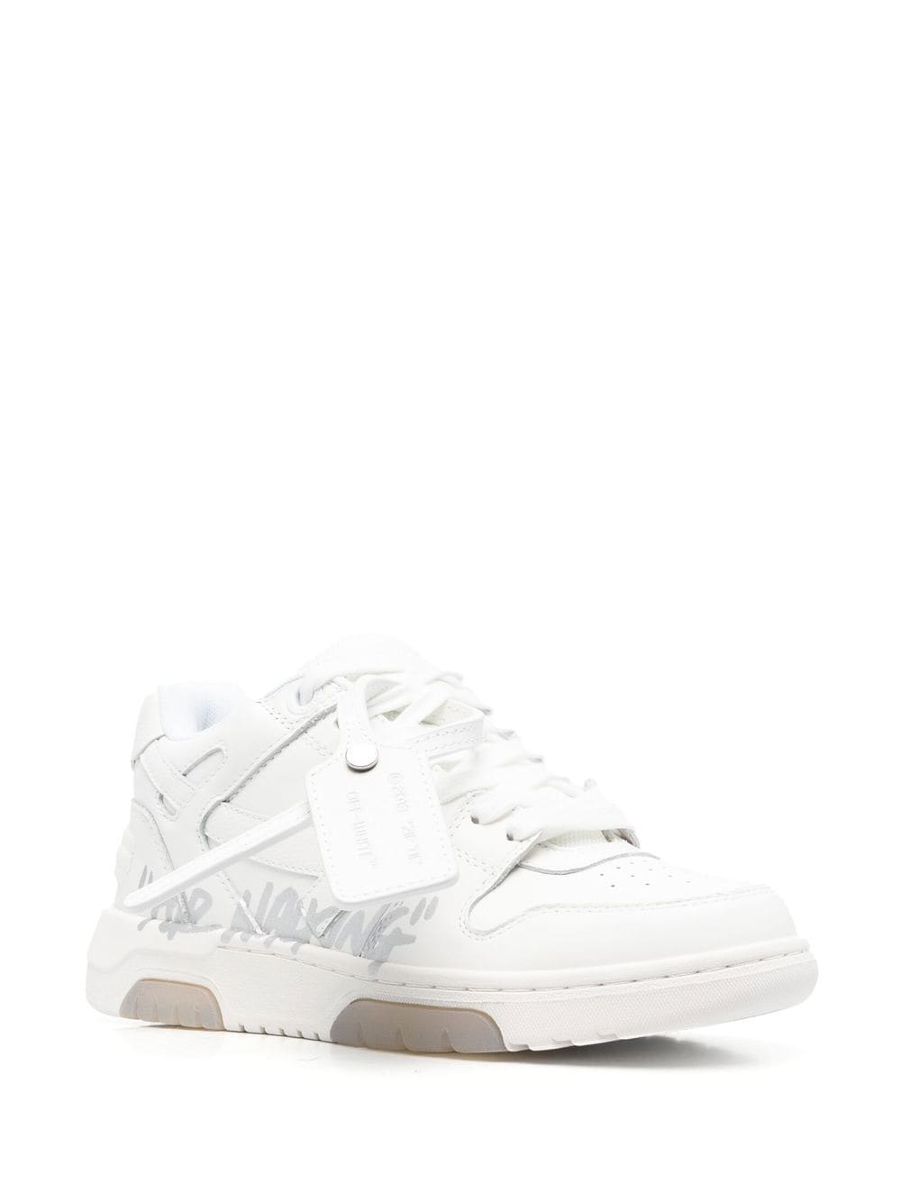 Off-White Sneakers met logoprint - Wit