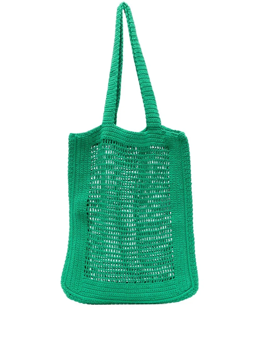 Faithfull the Brand Gehaakte shopper Groen
