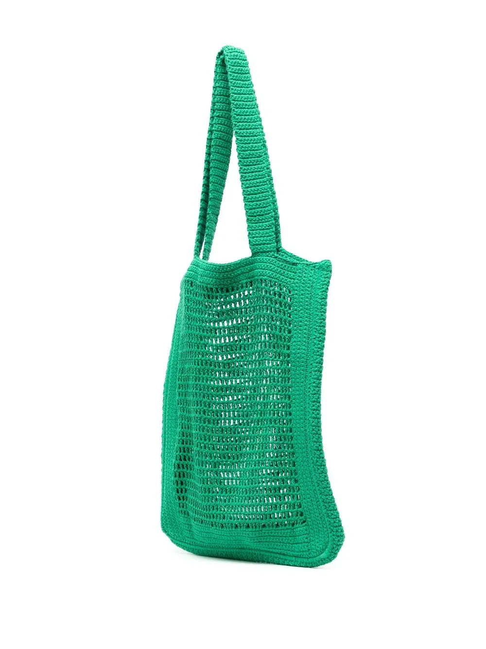 Faithfull the Brand Gehaakte shopper Groen