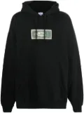VETEMENTS graphic print hoodie - Black