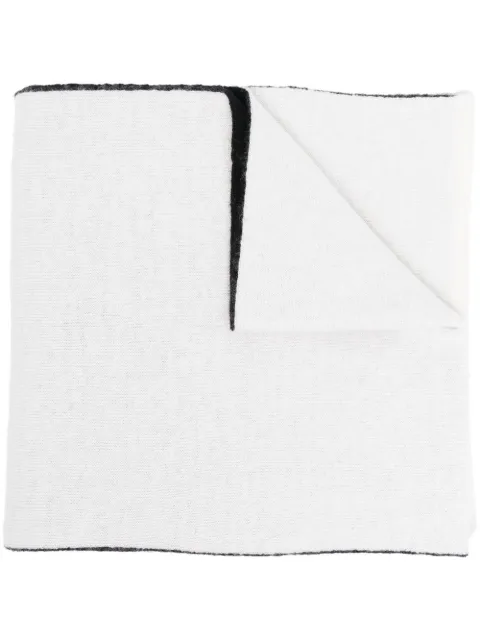 Alberta Ferretti mascada con logo estampado