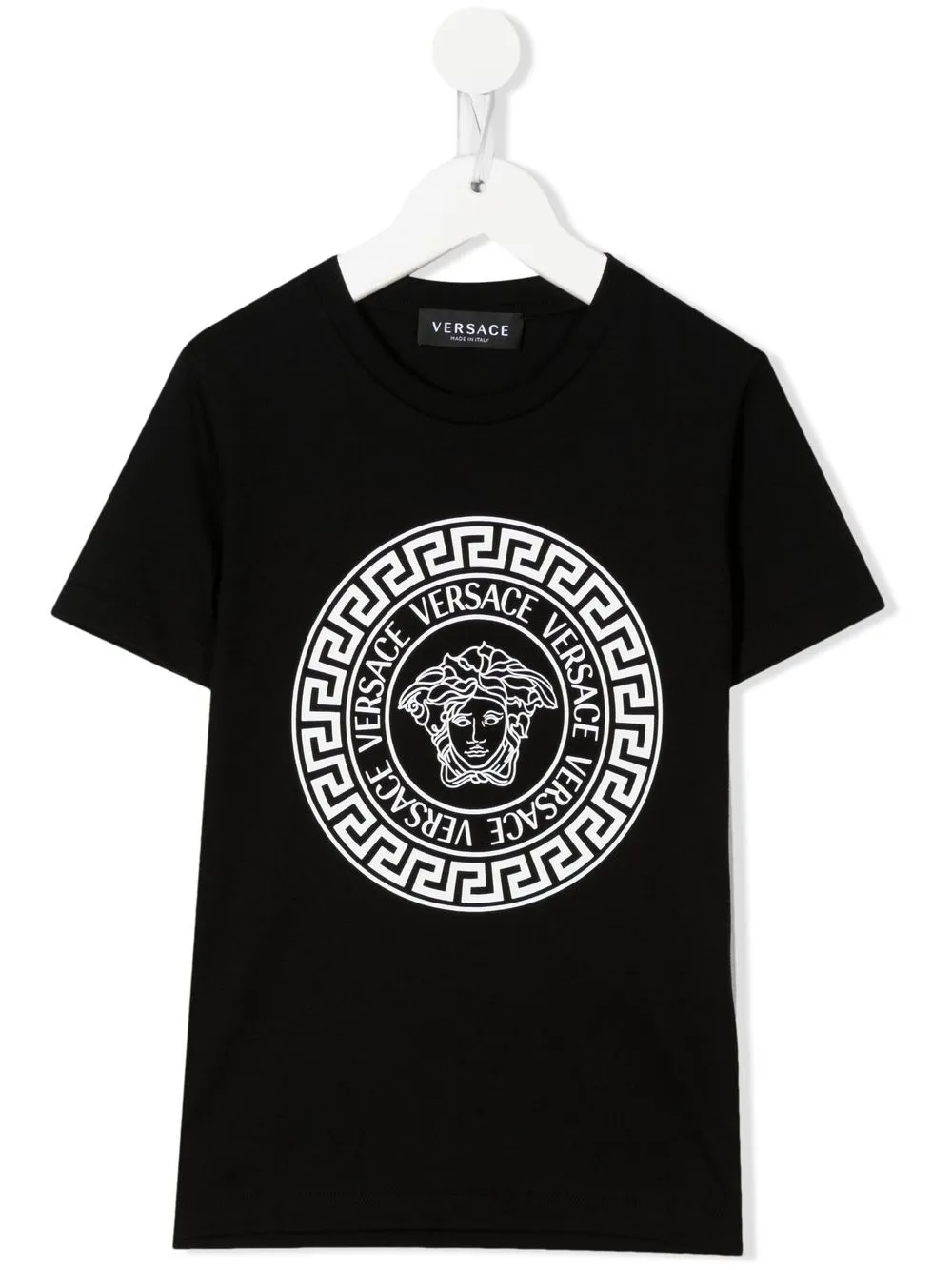 

Versace Kids playera con estampado Medusa - Negro