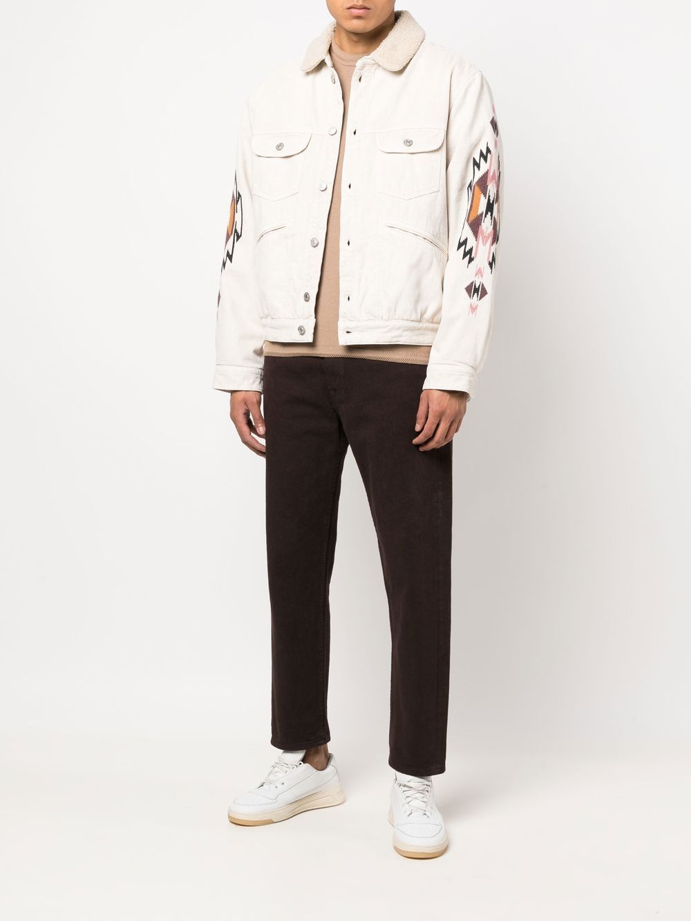 MARANT Denim jack - Beige