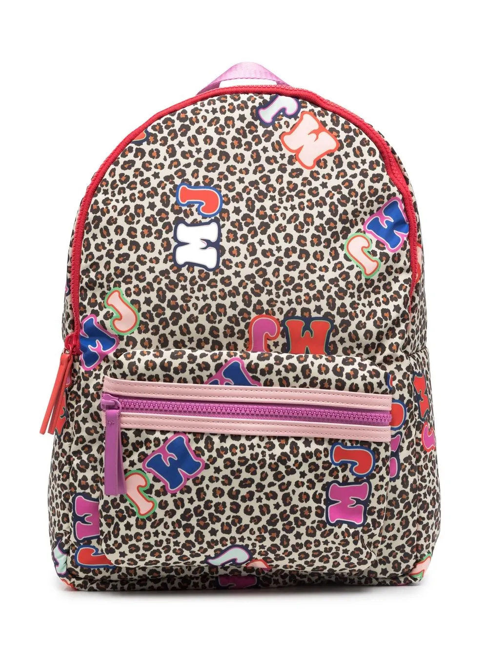 

Marc Jacobs Kids leopard-print zip-around backpack - Neutrals