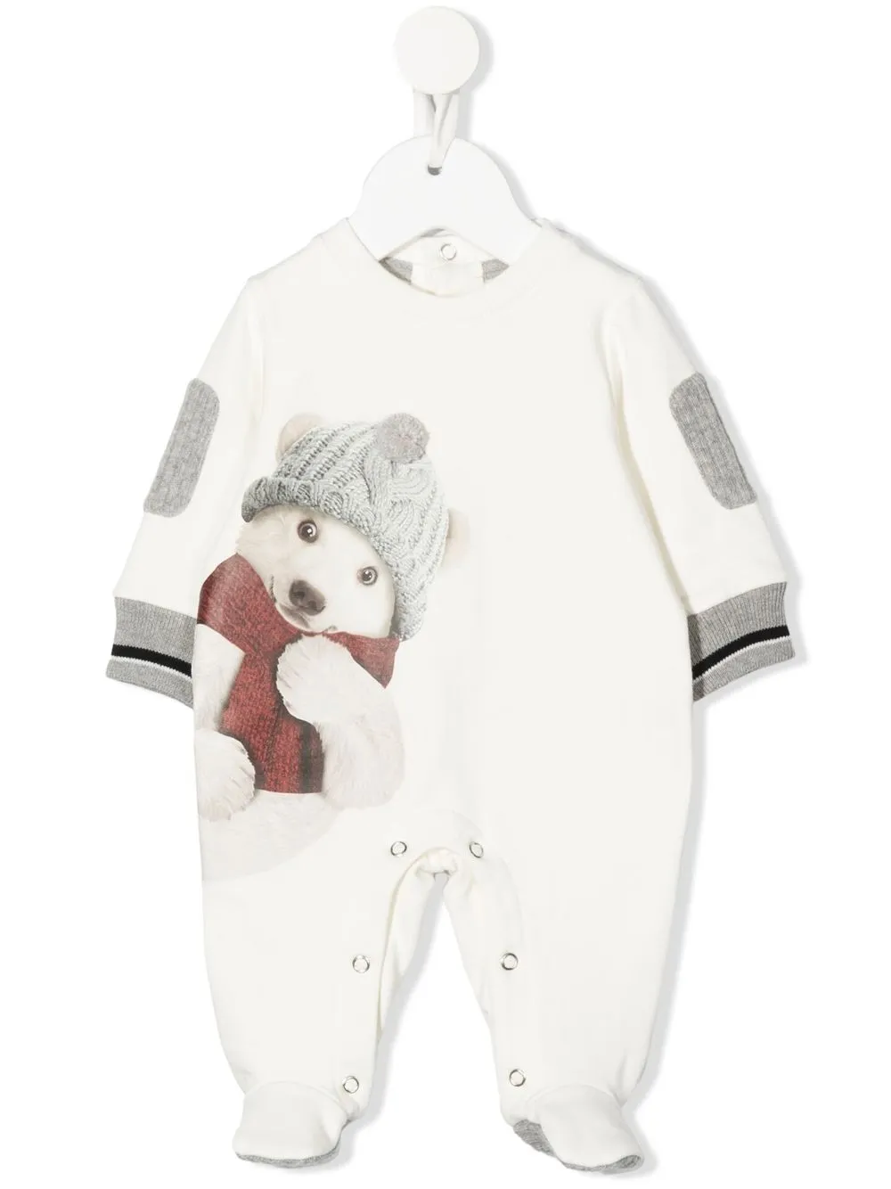 

Lapin House pijama con ribete en contraste - Blanco