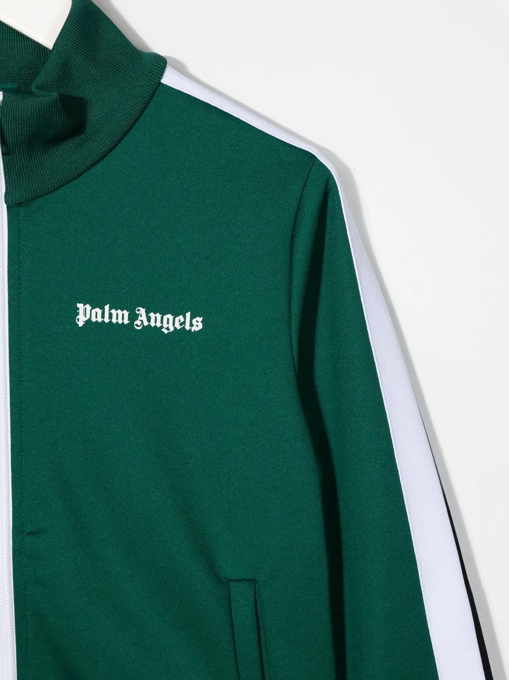 Logo-Print Zip-Up Bomber Jacket
